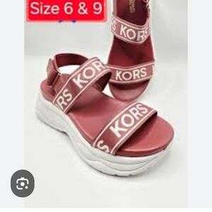 Michael Kors Kids Sandals - Burgundy